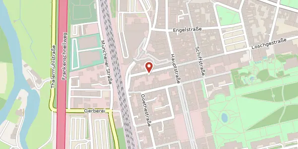 Karte der Umgebung von Kuttlerstr. 9-11, 91054 Erlangen