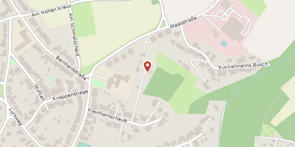 Karte der Umgebung von Kleinharnscheidt 35, 45239 Essen