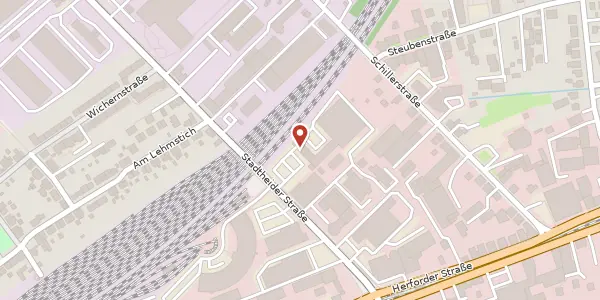 Karte der Umgebung von Stadtheider Str. 16, 33609 Bielefeld