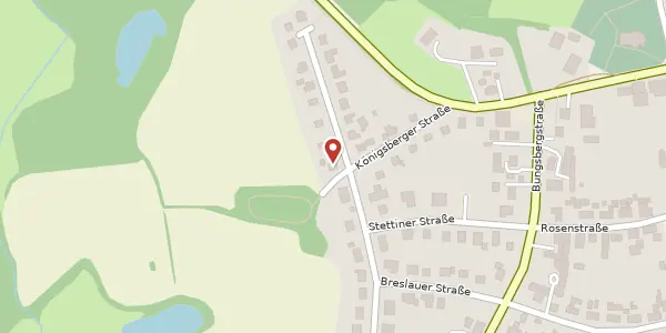 Karte der Umgebung von Danziger Straße 19, 23758 Oldenburg