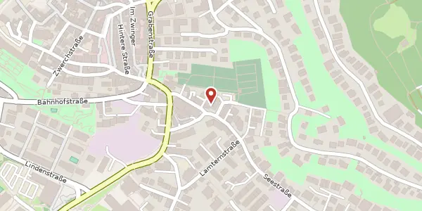Karte der Umgebung von Seestraße 19, 71229 Leonberg