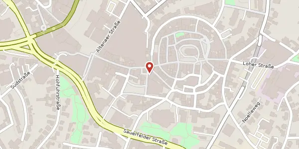 Karte der Umgebung von Schillerstr. 1, 58511 Lüdenscheid