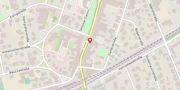 Karte der Umgebung von Teltower Damm 23, 14169 Berlin