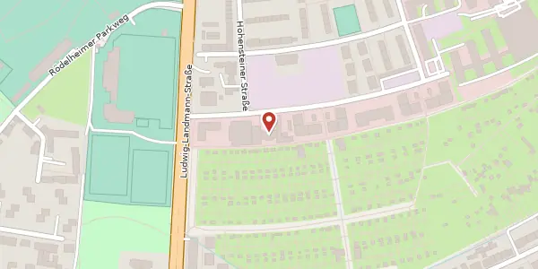 Karte der Umgebung von Rossittener Str. 17B, 60487 Frankfurt