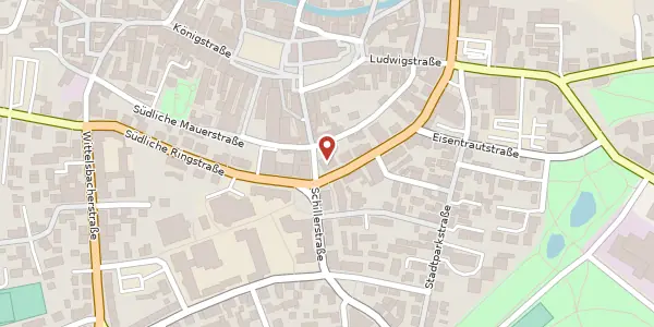 Karte der Umgebung von Rathausgasse 9, 91126 Schwabach