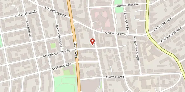 Karte der Umgebung von Emil-Claar-Str. 20, 60322 Frankfurt
