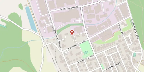 Karte der Umgebung von Pommernstr. 18, 83395 Freilassing