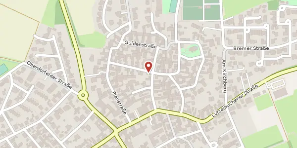 Karte der Umgebung von Alte Rathausstr. 19, 63454 Hanau