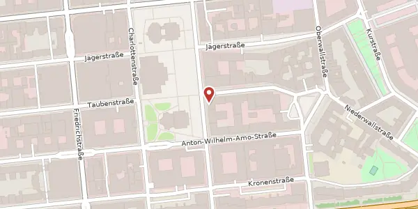 Karte der Umgebung von Markgrafenstraße 36, 10117 Berlin