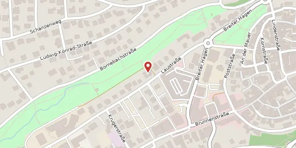 Karte der Umgebung von Laustraße 19, 34537 Bad Wildungen