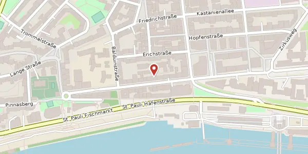 Karte der Umgebung von Bernhard-Nocht-Straße 69, 20359 Hamburg