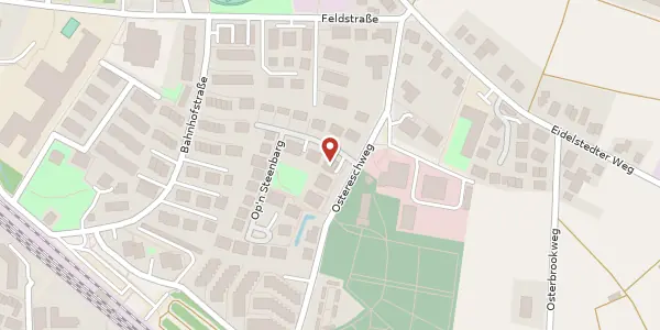 Karte der Umgebung von Op'n Steenbarg 1, 25469 Halstenbek