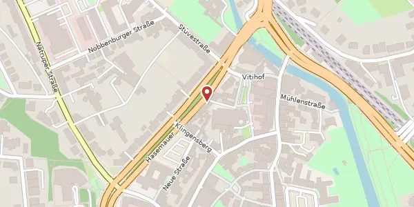 Karte der Umgebung von Hasemauer 9/10, 49074 Osnabrück