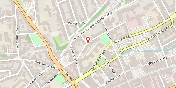 Karte der Umgebung von Viktorstr. 12, 42275 Wuppertal