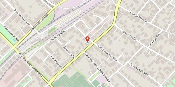 Karte der Umgebung von Homburger Landstr. 20A, 61440 Oberursel
