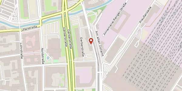 Karte der Umgebung von Kurt-Schumacher-Str. 21, 04105 Leipzig