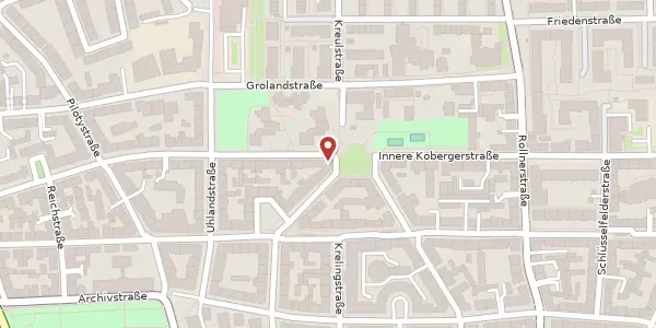 Karte der Umgebung von Kaulbachstr. 45 / EG, 90408 Nürnberg