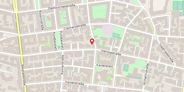 Karte der Umgebung von Herzogstr. 44, 80803 München