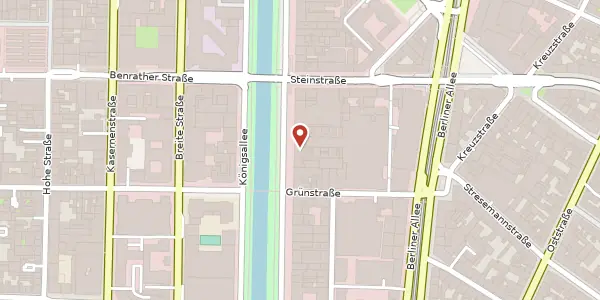 Karte der Umgebung von Königsallee 62, 40212 Düsseldorf