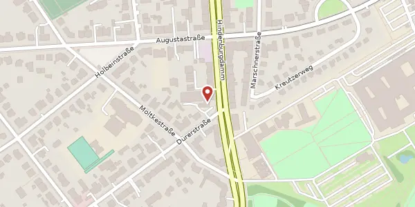 Karte der Umgebung von Hindenburgdamm 94, 12203 Berlin