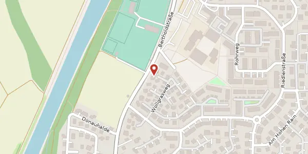 Karte der Umgebung von Wollgrasweg 65, 89079 Ulm/Donau