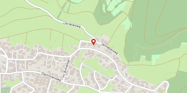 Karte der Umgebung von Schönbergstraße 105, 79285 Ebringen
