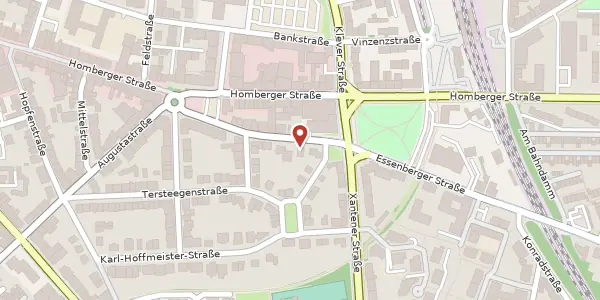 Karte der Umgebung von Essenberger Str. 4 d, 47441 Moers