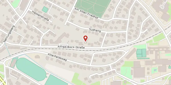 Karte der Umgebung von Alfred-Bock-Str. 41, 35394 Gießen