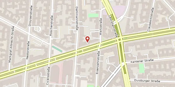 Karte der Umgebung von Kurfürstendamm 74a, 10709 Berlin