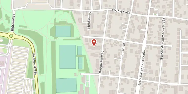 Karte der Umgebung von Birngartenweg 117, 64291 Darmstadt