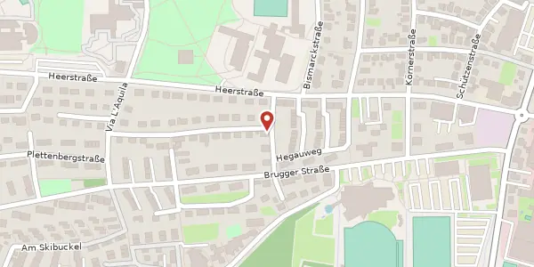 Karte der Umgebung von Lupfenstraße 4, 78628 Rottweil