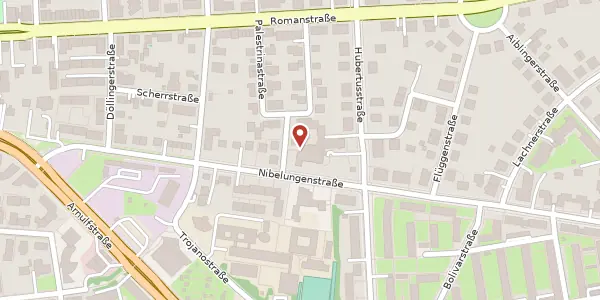 Karte der Umgebung von Rheingoldstr. 4, 80639 München