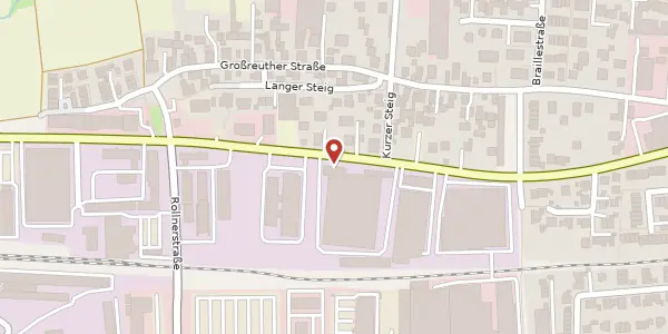 Karte der Umgebung von Kilianstr. 142, 90425 Nürnberg
