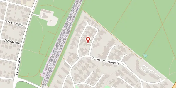 Karte der Umgebung von Kastanienweg 27, 64546 Mörfelden-Walldorf