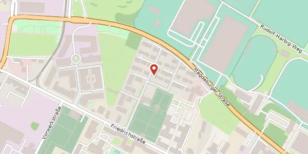 Karte der Umgebung von Am Bramschkontor 24, 01067 Dresden