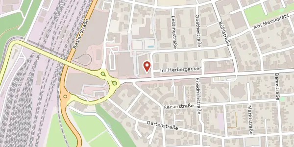 Karte der Umgebung von Hauptstraße 304, 79576 Weil am Rhein