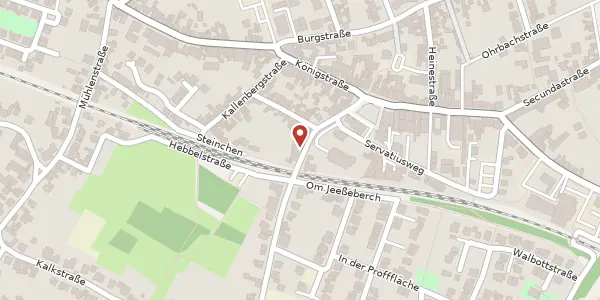 Karte der Umgebung von Pohlhausenstr. 12, 53332 Bornheim