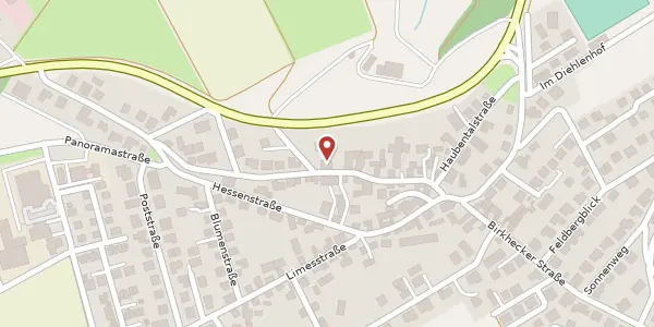 Karte der Umgebung von Hügelstr. 17 a, 65510 Hünstetten
