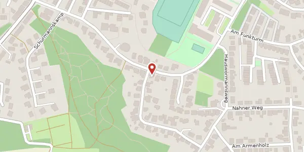 Karte der Umgebung von Bergerskamp 25, 49080 Osnabrück