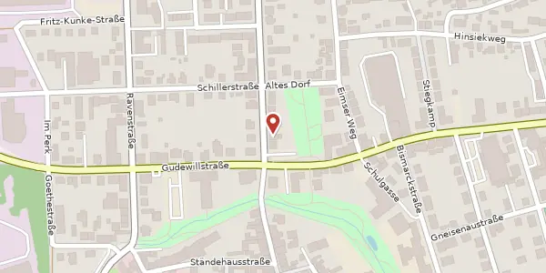 Karte der Umgebung von Kaiser-Wilhelm-Straße 3, 31061 Alfeld