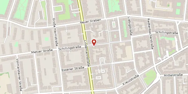 Karte der Umgebung von Schillingstr. 40, 44139 Dortmund