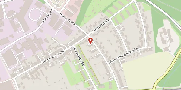 Karte der Umgebung von Elbinger Straße 53, 44793 Bochum