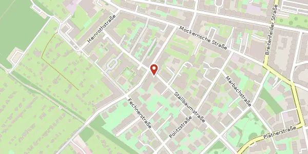 Karte der Umgebung von Stallbaumstraße 13, 04155 Leipzig
