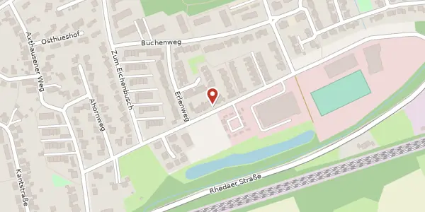 Karte der Umgebung von Am Ruthenfeld 5, 59302 Oelde
