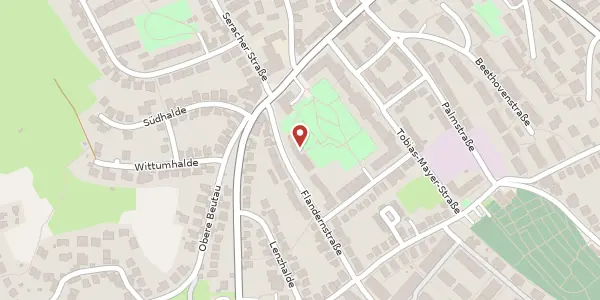 Karte der Umgebung von Wäldenbronner Straße 2/4, 73732 Esslingen