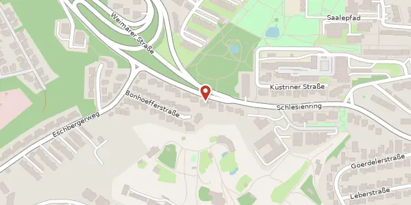 Karte der Umgebung von Pater-Delp-Straße 58, 66121 Saarbrücken