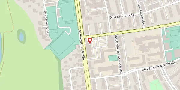 Karte der Umgebung von Schwabacher Str. 261, 90763 Fürth