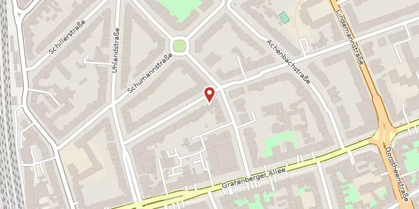 Karte der Umgebung von Goethestr. 35, 40237 Düsseldorf