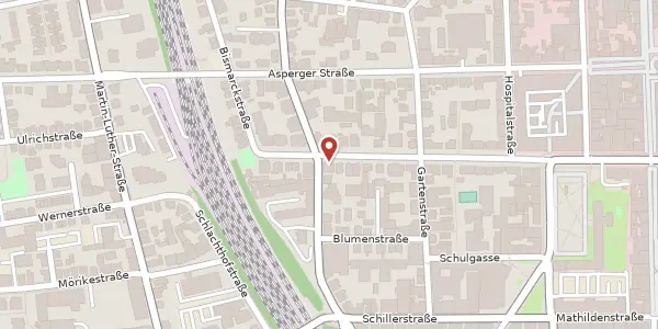 Karte der Umgebung von Wilhelmstraße 53, 71638 Ludwigsburg