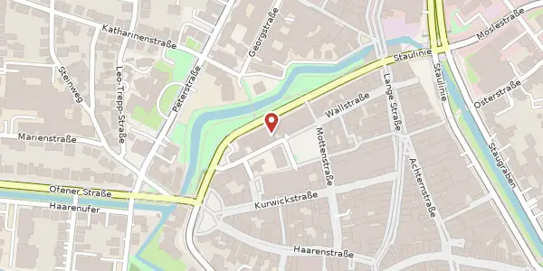Karte der Umgebung von Wallstr. 11, 26122 Oldenburg